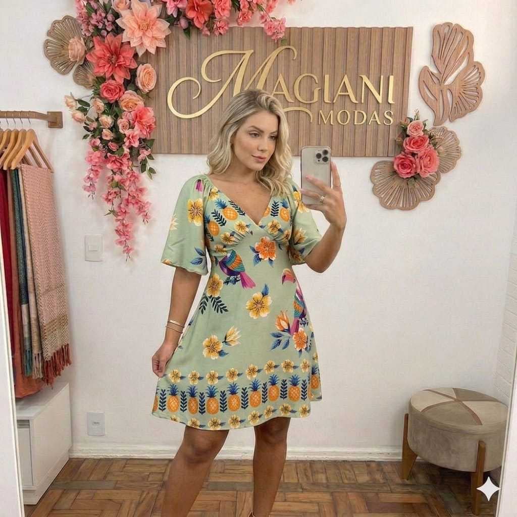 vestido curto feminino elegante estilosa