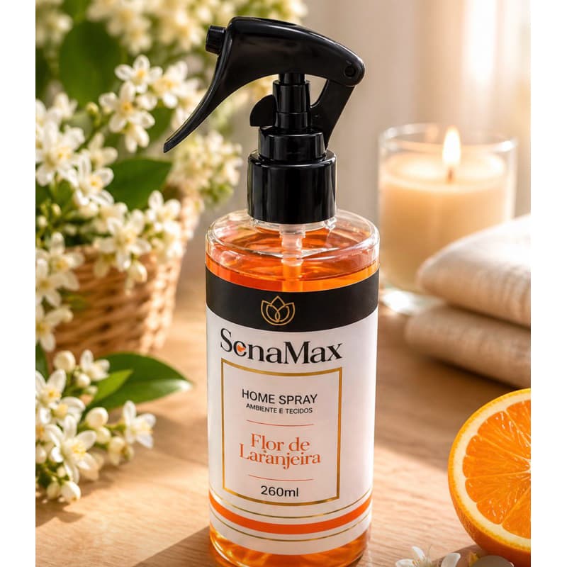 Aromatizador Spray Casa Rica Ambiente e Tecidos Alta Fixação Perfume Sofisticado 260ml