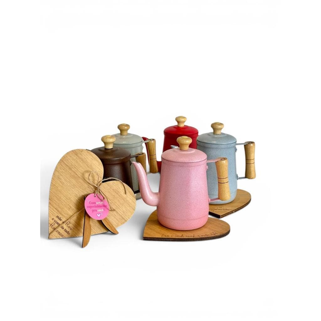 Kit café bule + suporte DIA DAS MÃES