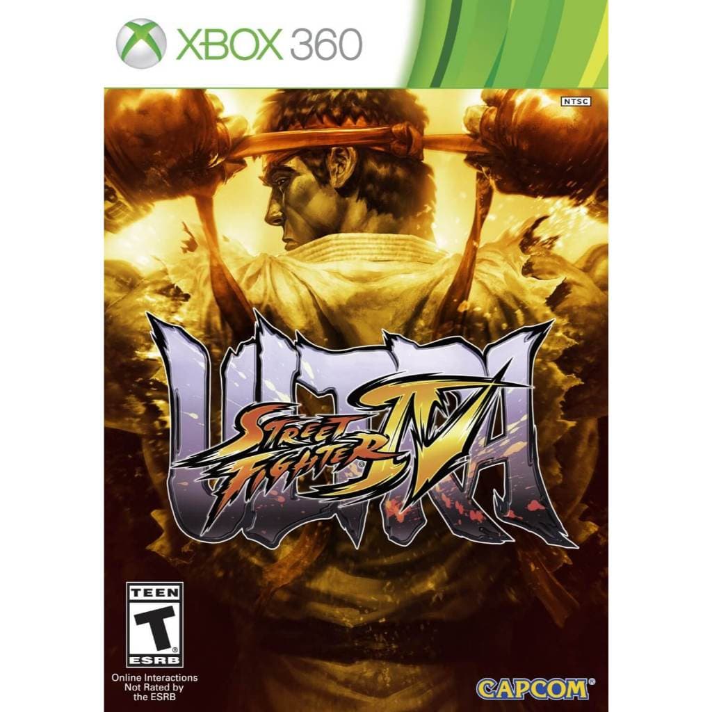 Ultra Street Fighter IV Xbox 360 Jogo Completo DVD Luta Mídia Física Xbox360 Compatível Desbloqueado