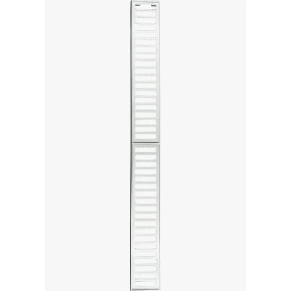 Ralo Linear Para Área Externa 10x100 Alumínio Fundido