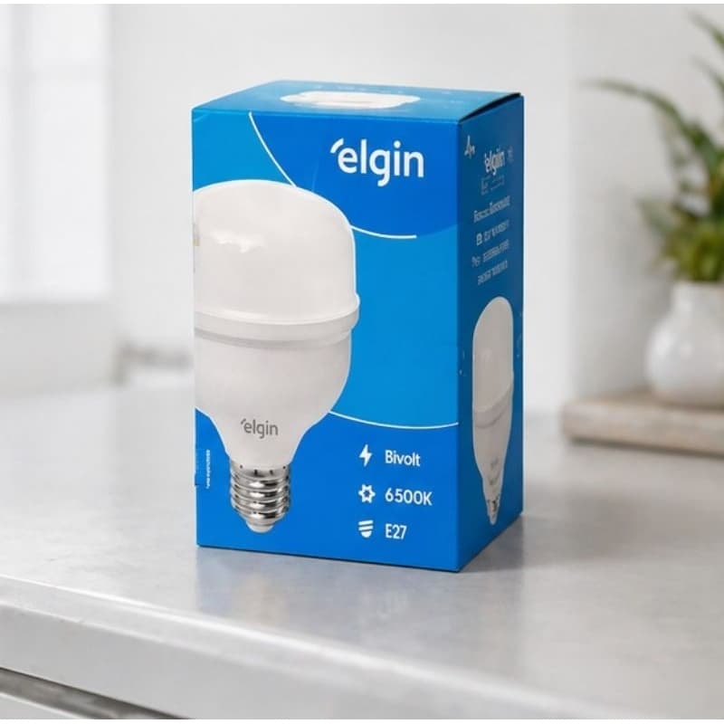 Lâmpada Led Super Bulbo Elgin