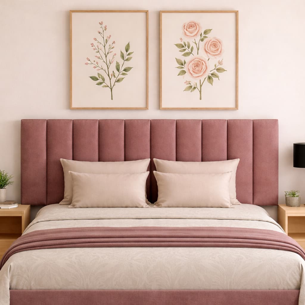 Kit Cabeceira Completa 60x20cm Modular Estofada de Cama Box