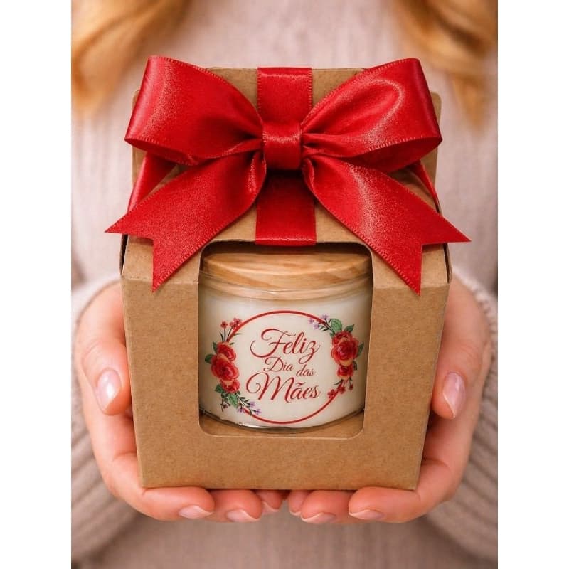 vela lembrancinha para mãe com carinho ,dia das mães ,vela no pote de vidro,vela aromática  ,