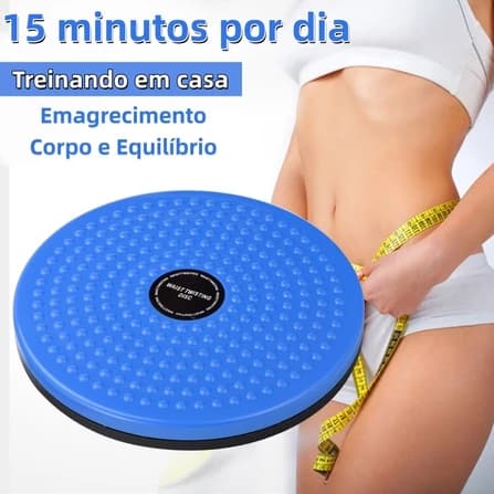 Disco Fitness Waist Twisting Disc P/ Exercicios Leve