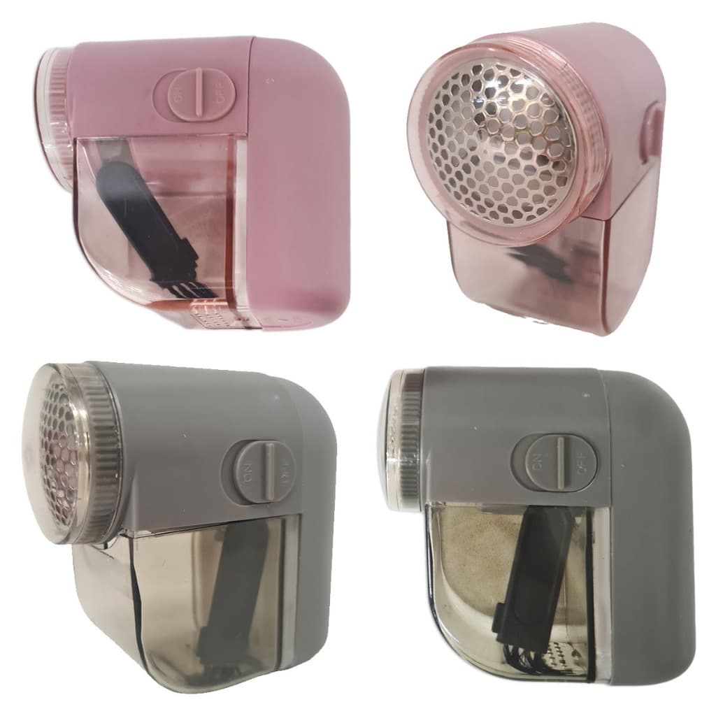 Papa Bolinha Elétrico Portátil à Pilha para Remoção de Bolinhas e Pêlos - Rosa ou Cinza