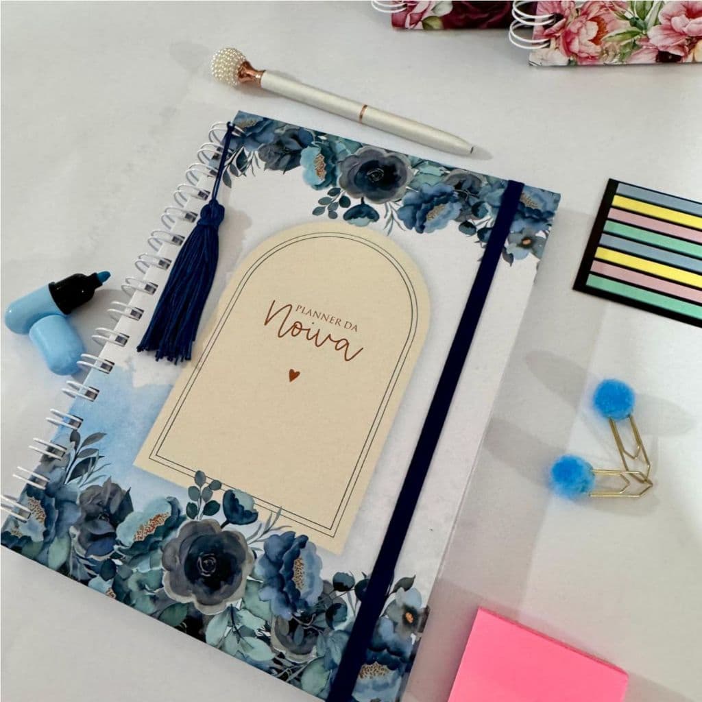 Planner da Noiva - Planejamento Completo de Casamento - Agenda da Noiva