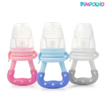 Alimentador de Silicone Infantil Bebê Pimpolho Menino Menina Unissex Frutinha