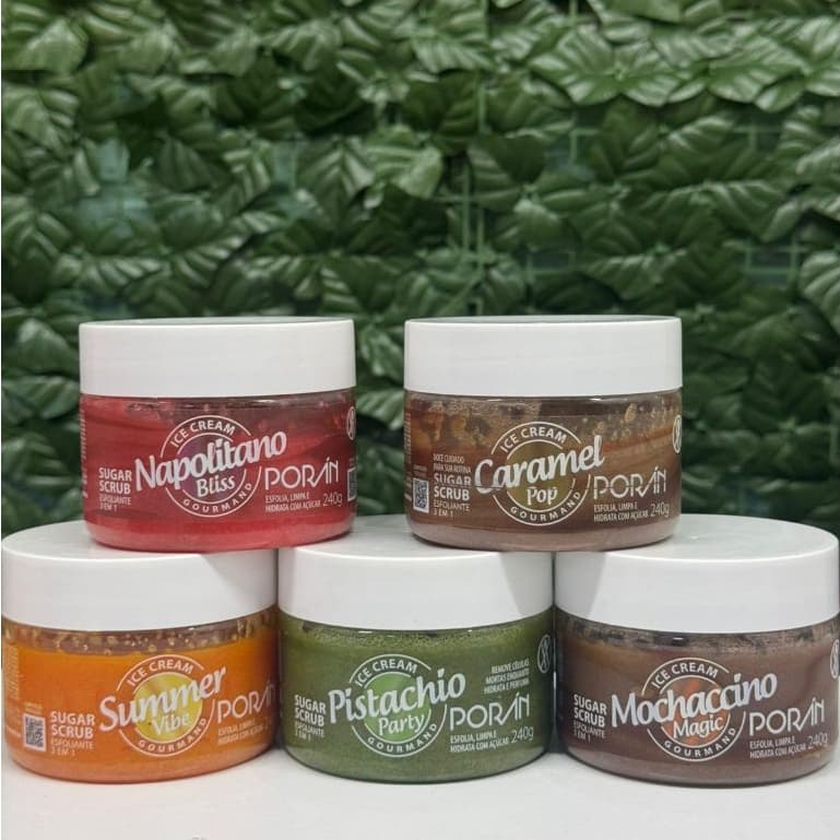 Porán Esfoliantes Ice Cream Sugar Scrub 240g