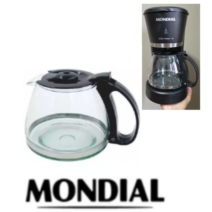 Jarra Cafeteira Mondial Bella Arome 15 xícaras Modelo C-09 Vidro Reforçado