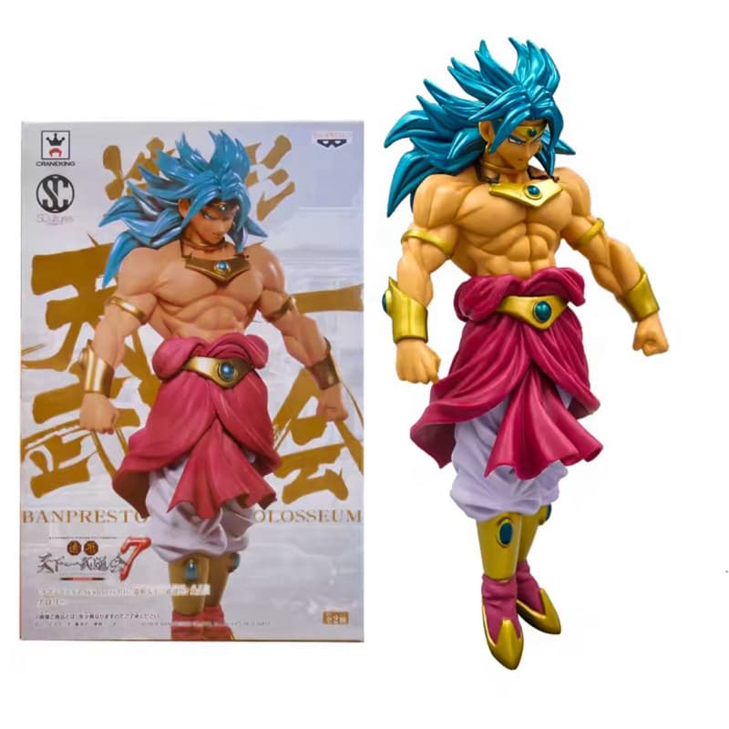 Action Figure Dragon Ball Broly, 22Cm Super, DBZ Super Action Figures, Modelo de coleção