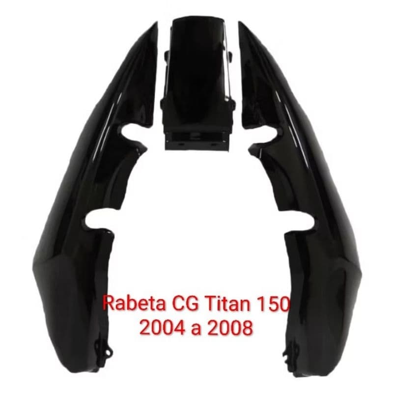 Rabeta Carenagem Traseira Cg 150 Titan 2004 2005 2006 2007 2008
