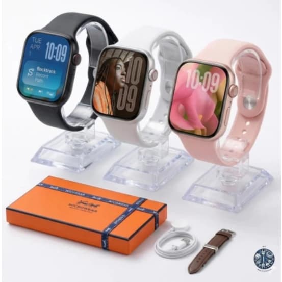 Relógio Smartwatch W11 Mini PRO Tela AMOLED Microwear 42mm CHAT GPT Série 11 Lançamento 2026