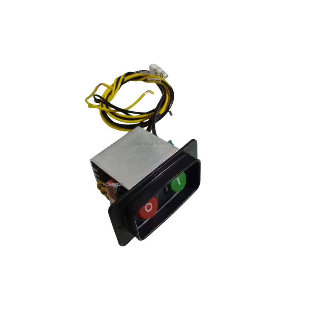 220V Painel placa botão liga desliga interface segurança controle relé acionador cortador fatiador frios Skymsen