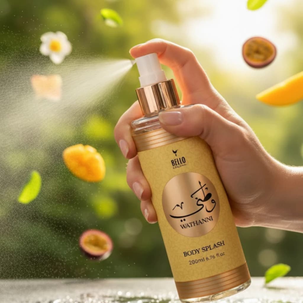 Body Splash Árabe Wathanni 200ml - Bello Charme