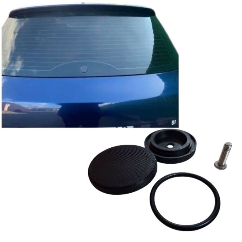 Limpador Delete Universal Tampa Do Limpador Vidro Traseiro Car Delete Kit Block Off Nut com oring de vedação