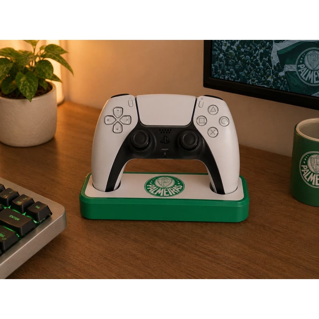 Suporte para Controle PS5 e PS4 Palmeiras