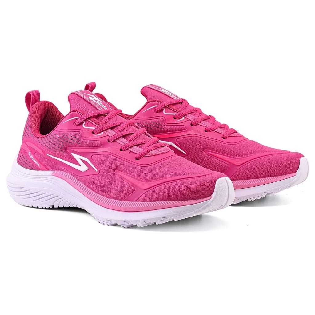 Tênis Feminino Corrida Esportivo Leve Confortável Academia Rosa Pink Ultraleve