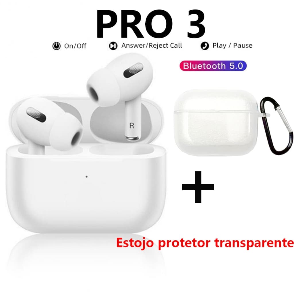 Fone De Ouvido AiPod pro 3 TWS Bluetooth Sem Fio Bluetooth 5.3 Esportivos