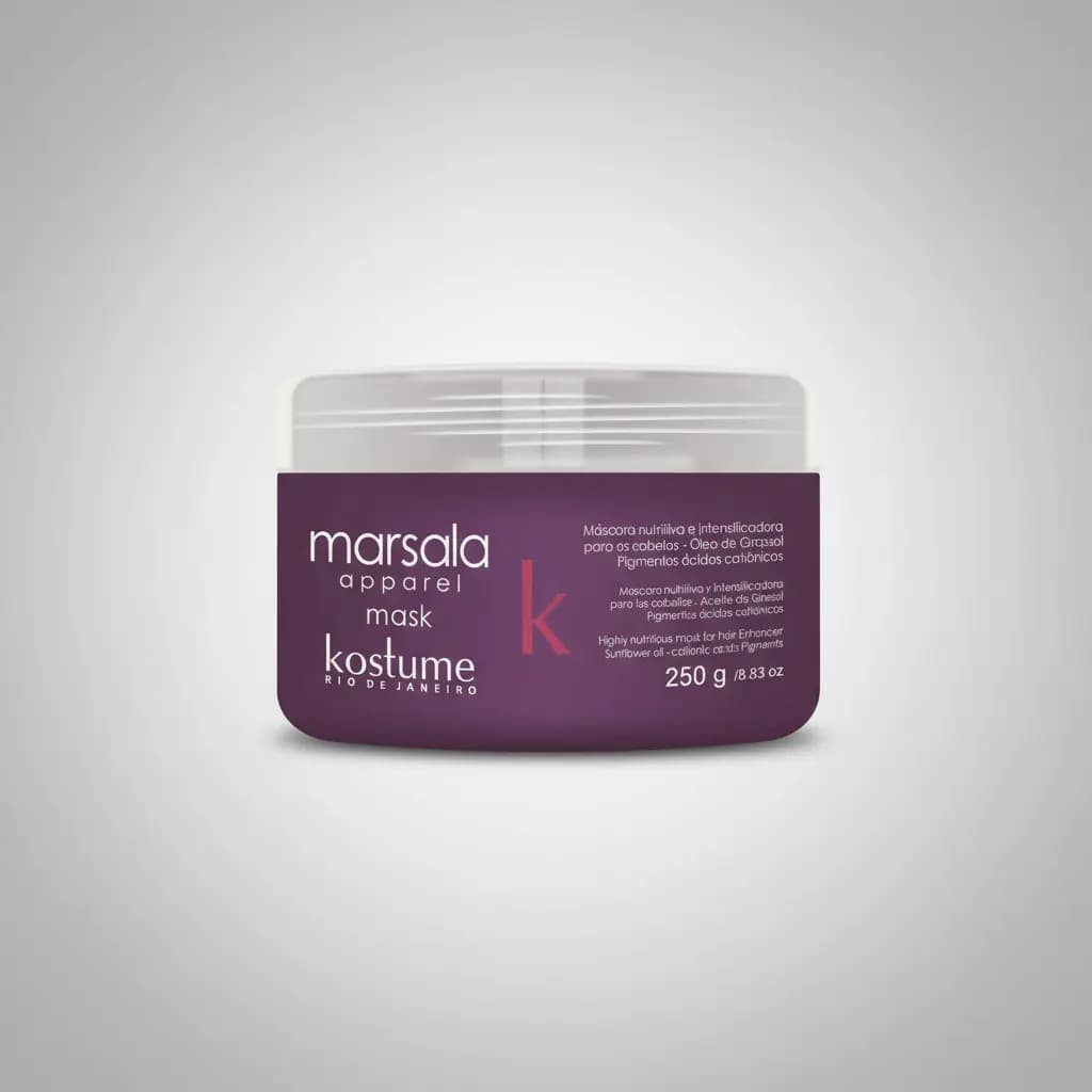 Máscara Marsala Kostume Apparel 250g