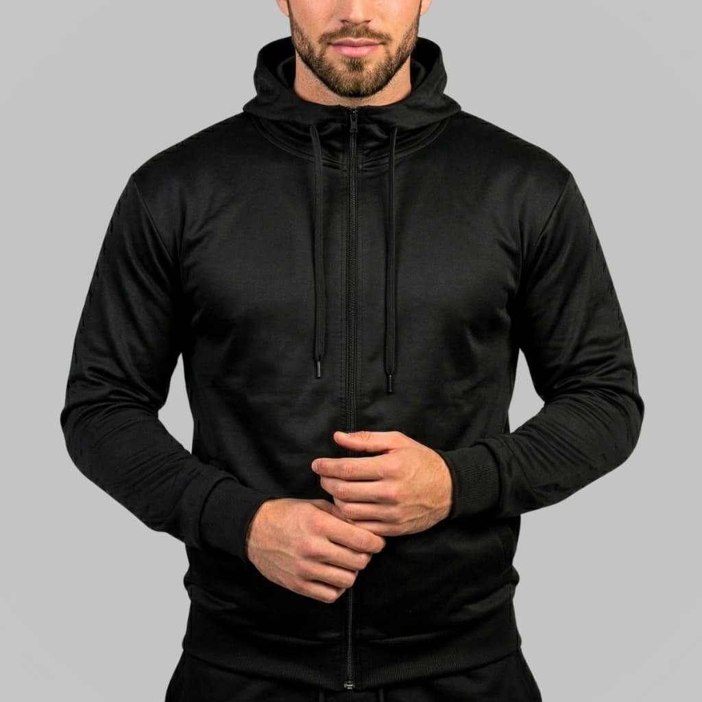 Jaqueta Lisa Corta Vento Preto - Premium Masculino