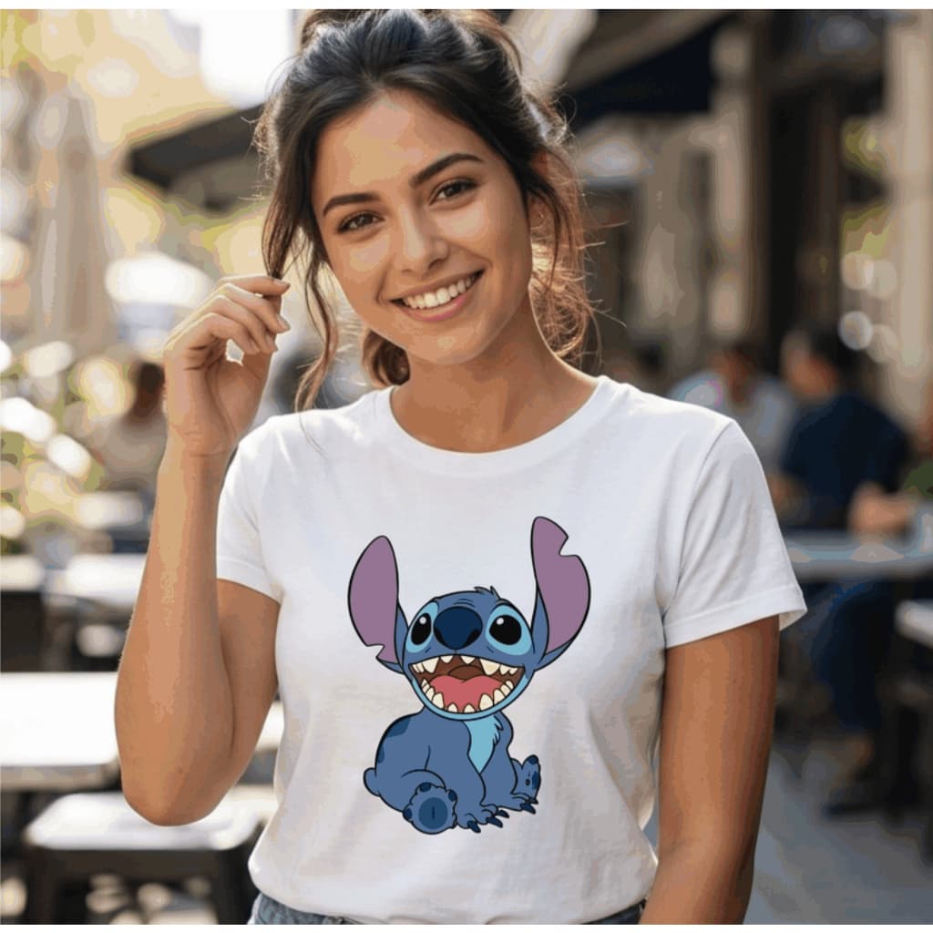 Camiseta Personalizada Stitch Modelo 3