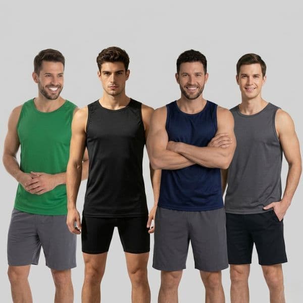 Regata Masculina Dry Fit Academia Treino Fitness Esportiva Leve