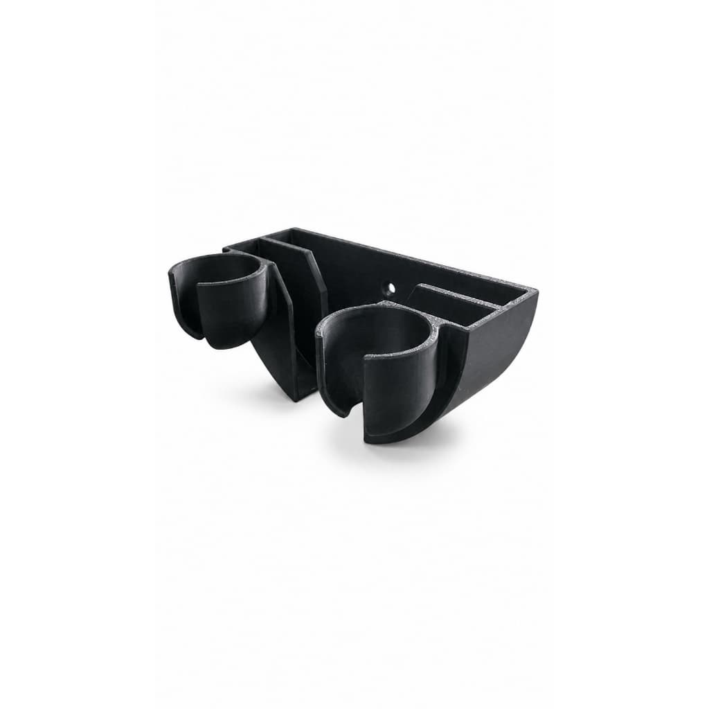 Suporte de Ping Pong de EBS p/ Raquetes e Bolinhas Preto