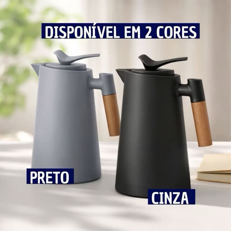 garrafa térmica pássaro  arte house