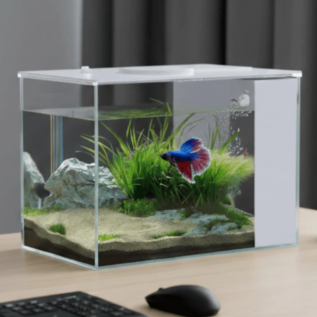 AQUARIO COMPLETO MINI TANK 2 BRANCO ULTIMAS UNIDADES