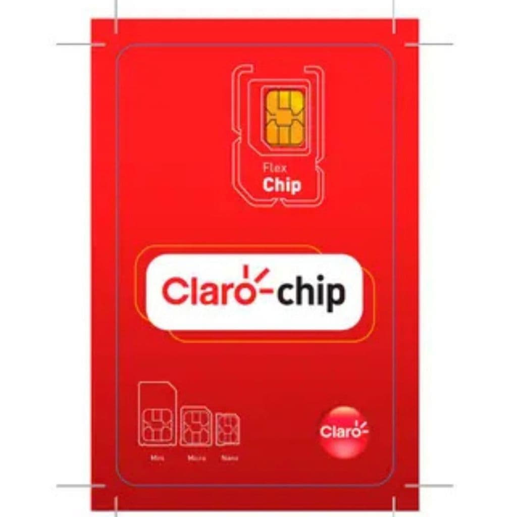 Chip Claro Pré-Pago Universal Sem Recarga