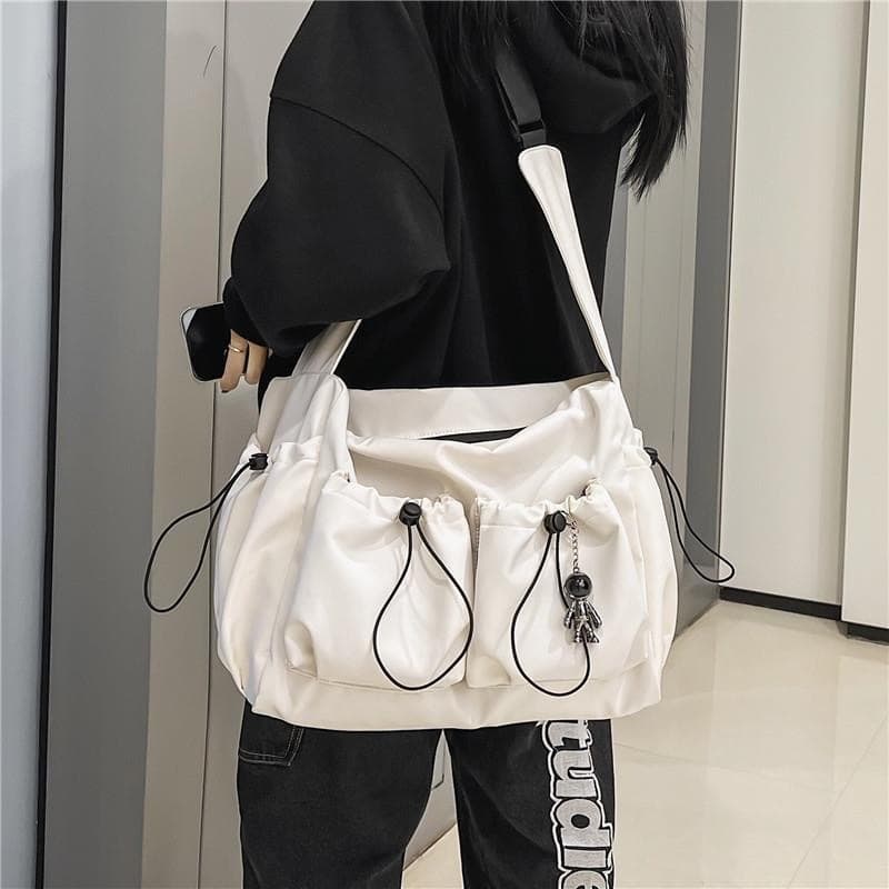 Bolsa Tiracolo Grande De Ombro Transversal De bolsa lona crossbody bolsa casual
