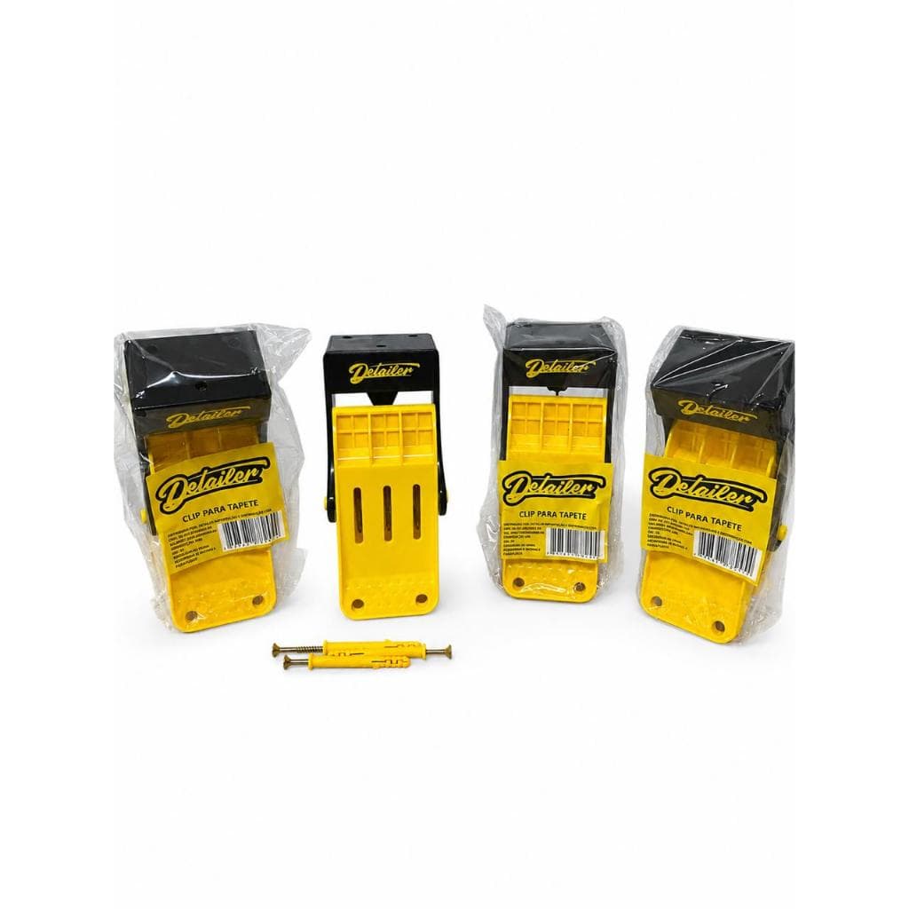 KIT c/ 4 Clips p/ Tapete DETAILER