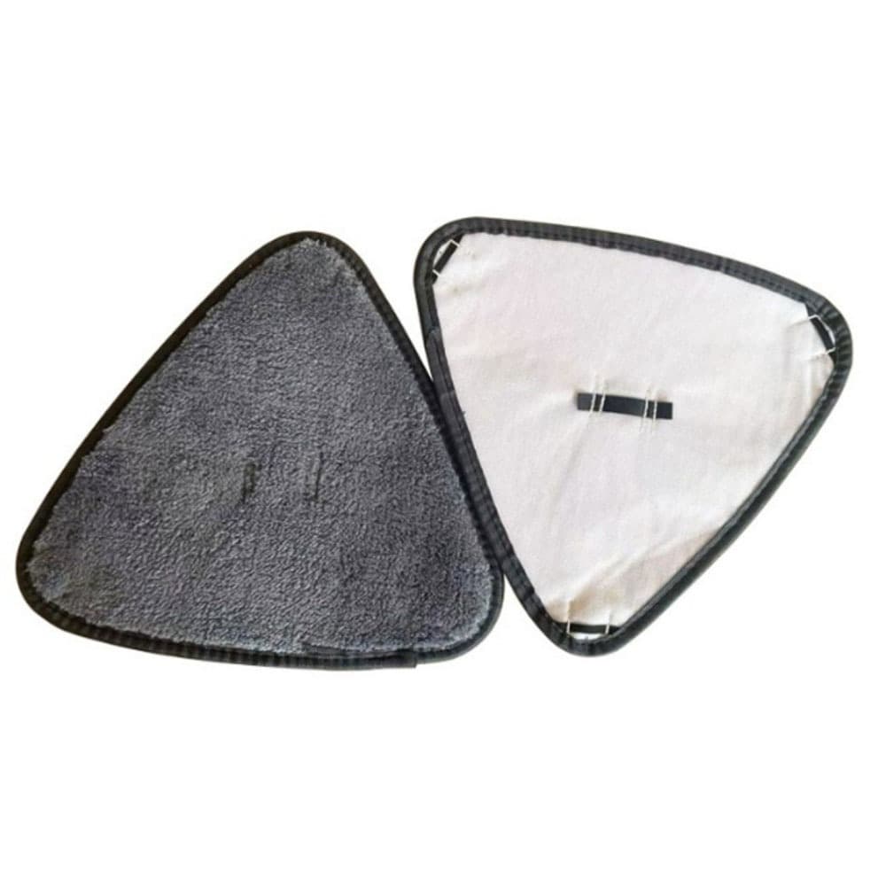 Refil Mop Triangular Microfibra Alta Absorção Lavável Compatível Mop 360° Limpeza Fácil