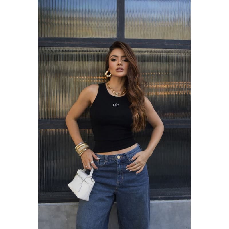 Regata Alo Feminina | Blusa Canelada Feminina