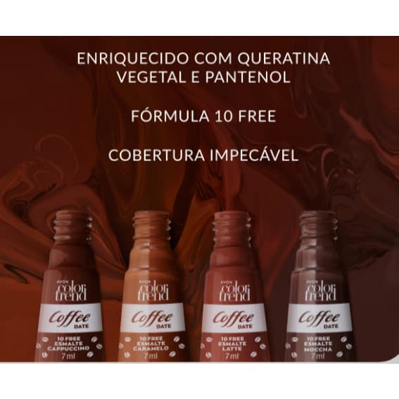 Esmalte Coleção Coffee Date