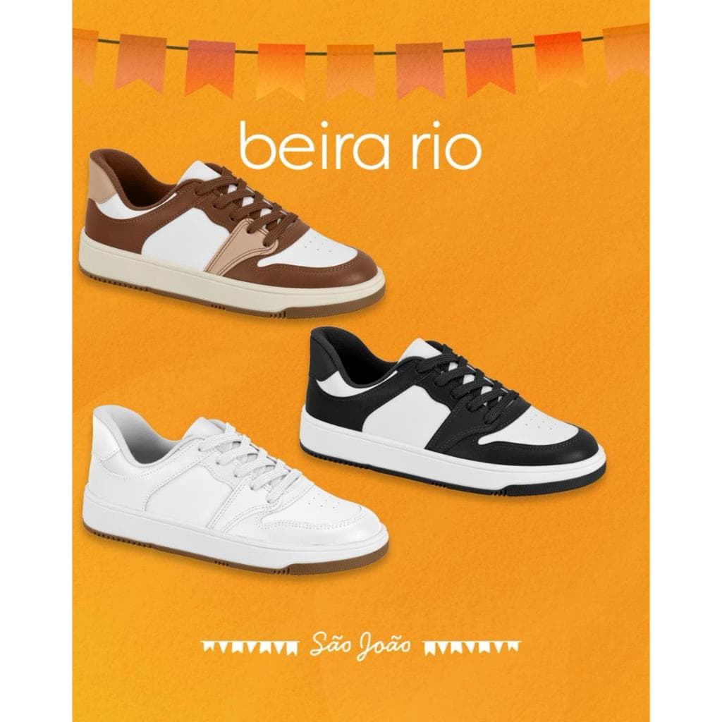 Tenis beira rio feminino cadarço ultra conforto antiderrapante original