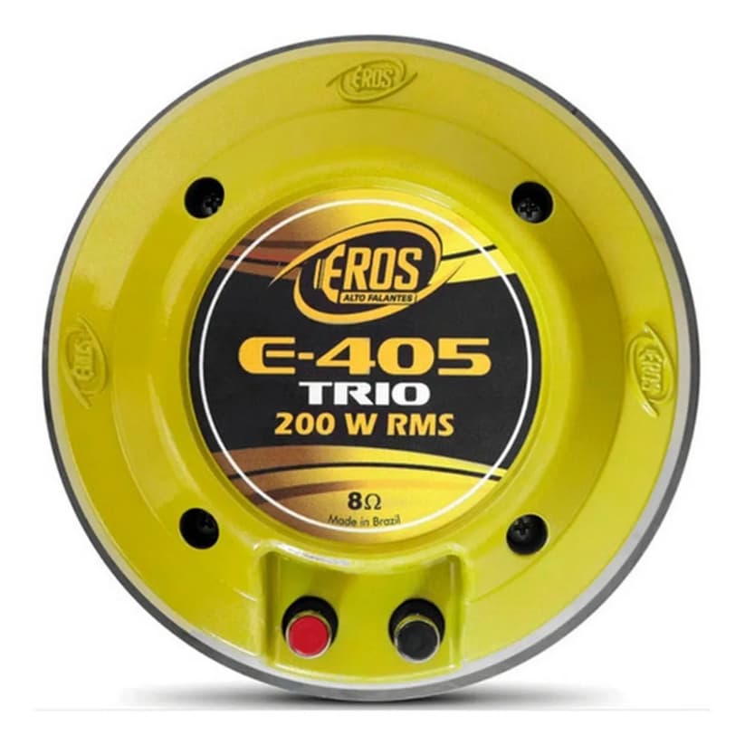 Driver Corneta Eros E405 Trio Fenolico 200 Watts Rms 8 Ohms