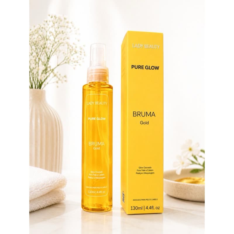 Bruma Fixadora Lady Beauty 130ml com Fixação Prolongada da Maquiagem