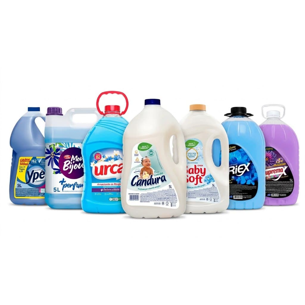 Amaciante 5, 10, 15 Litros Ypê Suprema Triex Candura Urca Baby Soft Mon Bijou Select