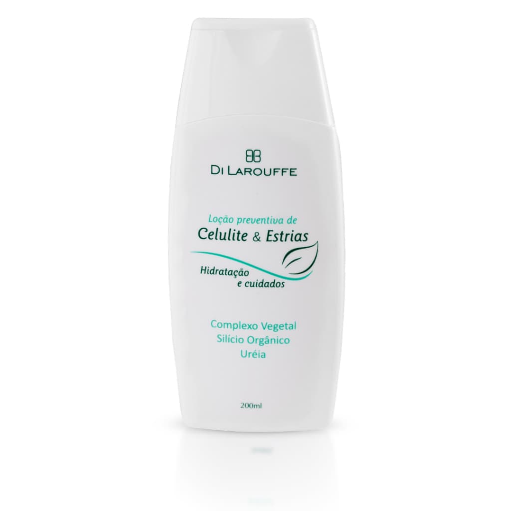 Loção Hidratante Corporal Preventiva de Celulite e Estrias - 200ml - Di Larouffe