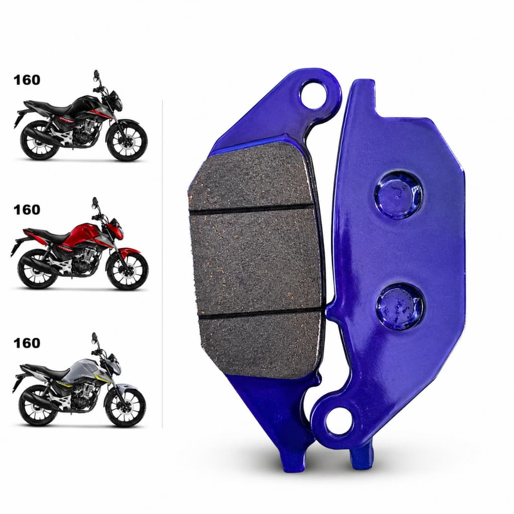 Pastilha De Freio Traseira CG Titan 160 2025 2026 Maxx Premium