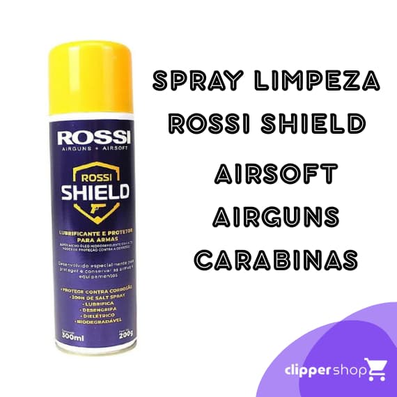 Óleo Lubrificante Desengripante Rossi Shield 300ml