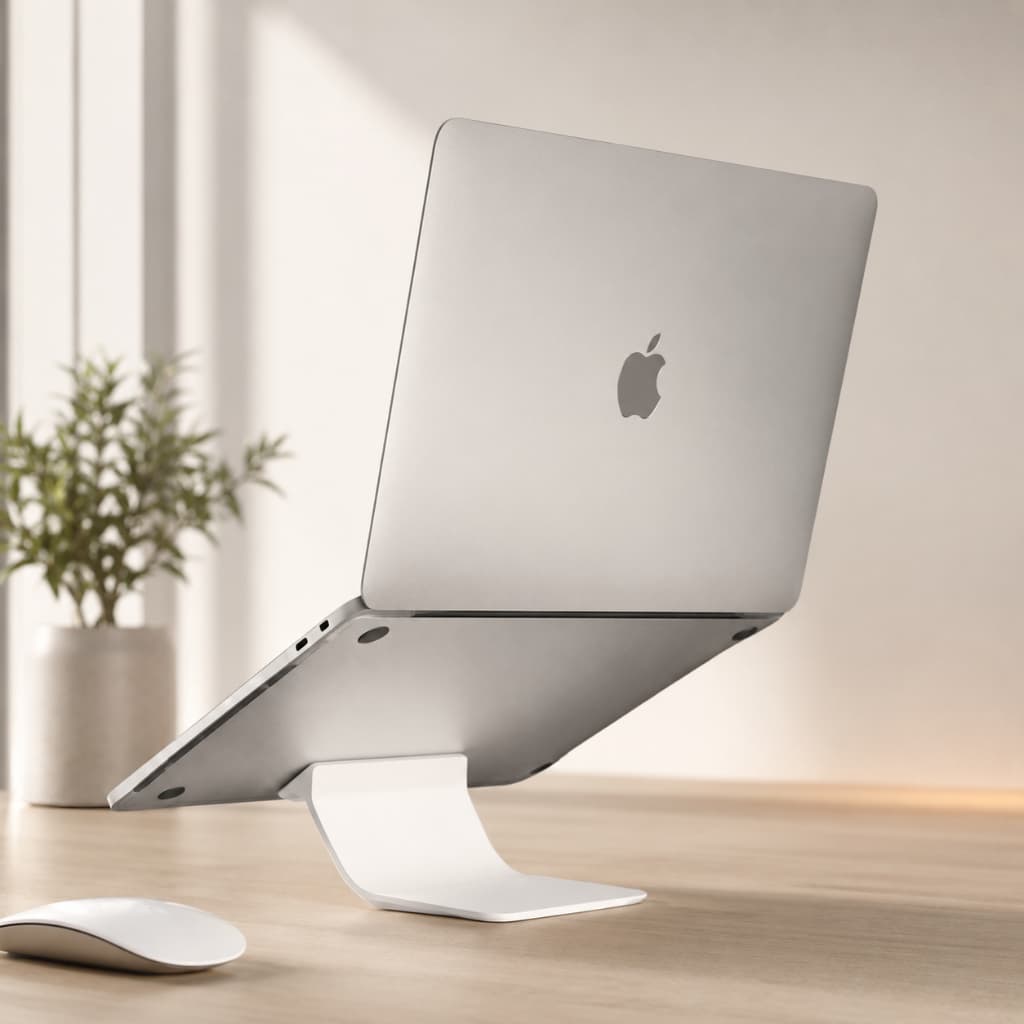 Suporte Notebook Laptop Compacto Base leve ergonômico ajustável ventilado