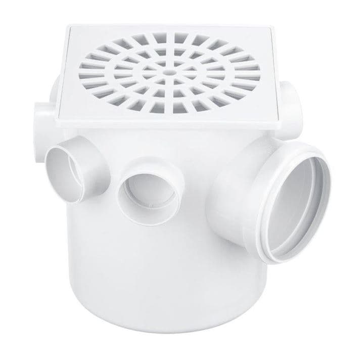 CAIXA SIFONADA DE 150X175X75MM QUADRADA 257 HERC