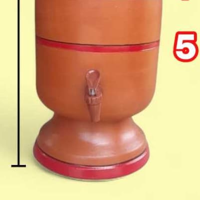 PÉ 5L (PARTE INFERIOR DO FILTRO 10L)