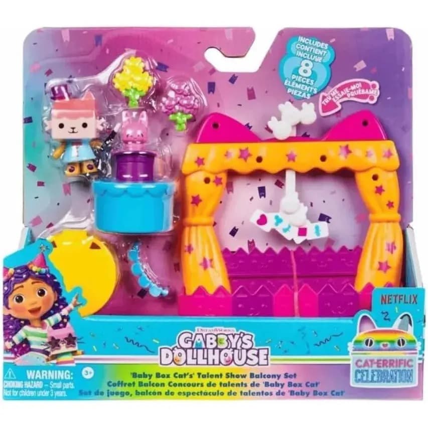 Gabby's Dollhouse Varanda Da Baby Box Cat - Sunny