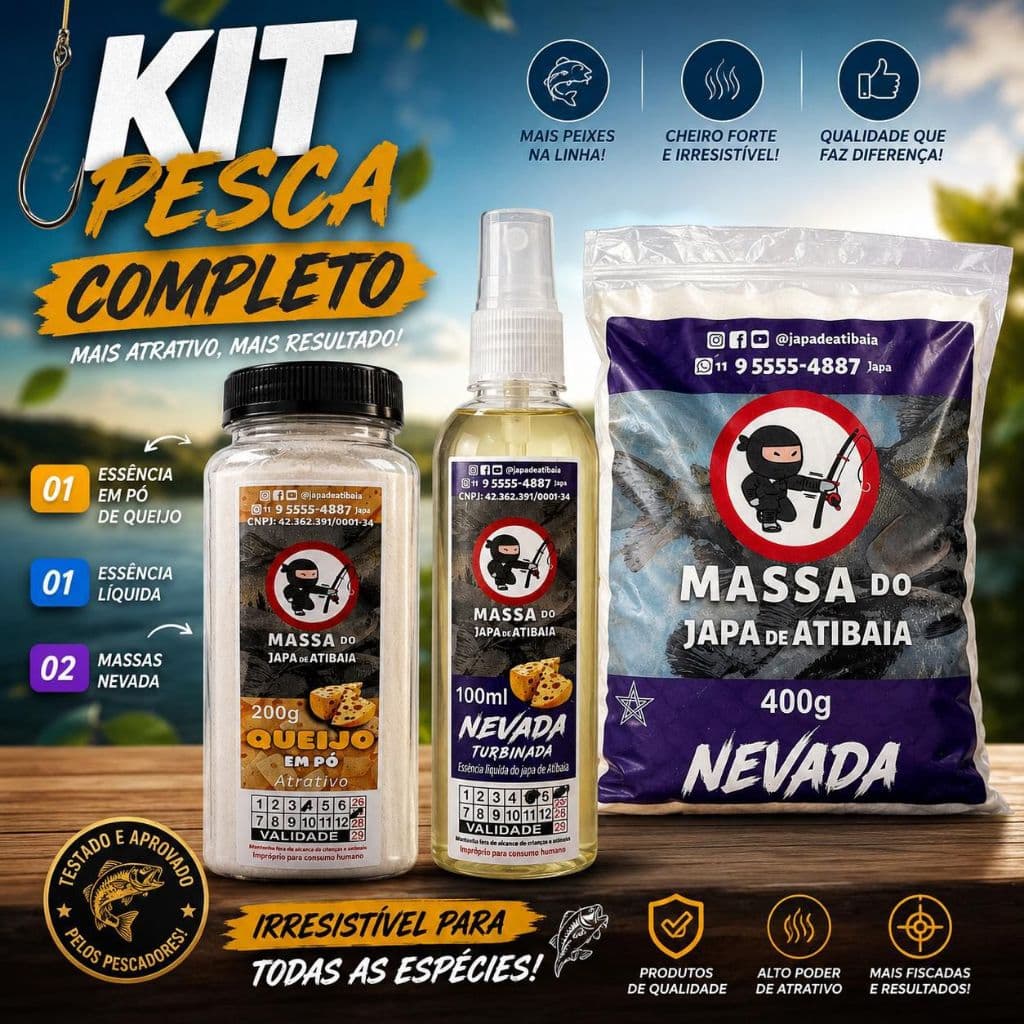 KIT TURBINADO NEVADA MASSA DO JAPA DE ATIBAIA LANÇAMENTO!!!