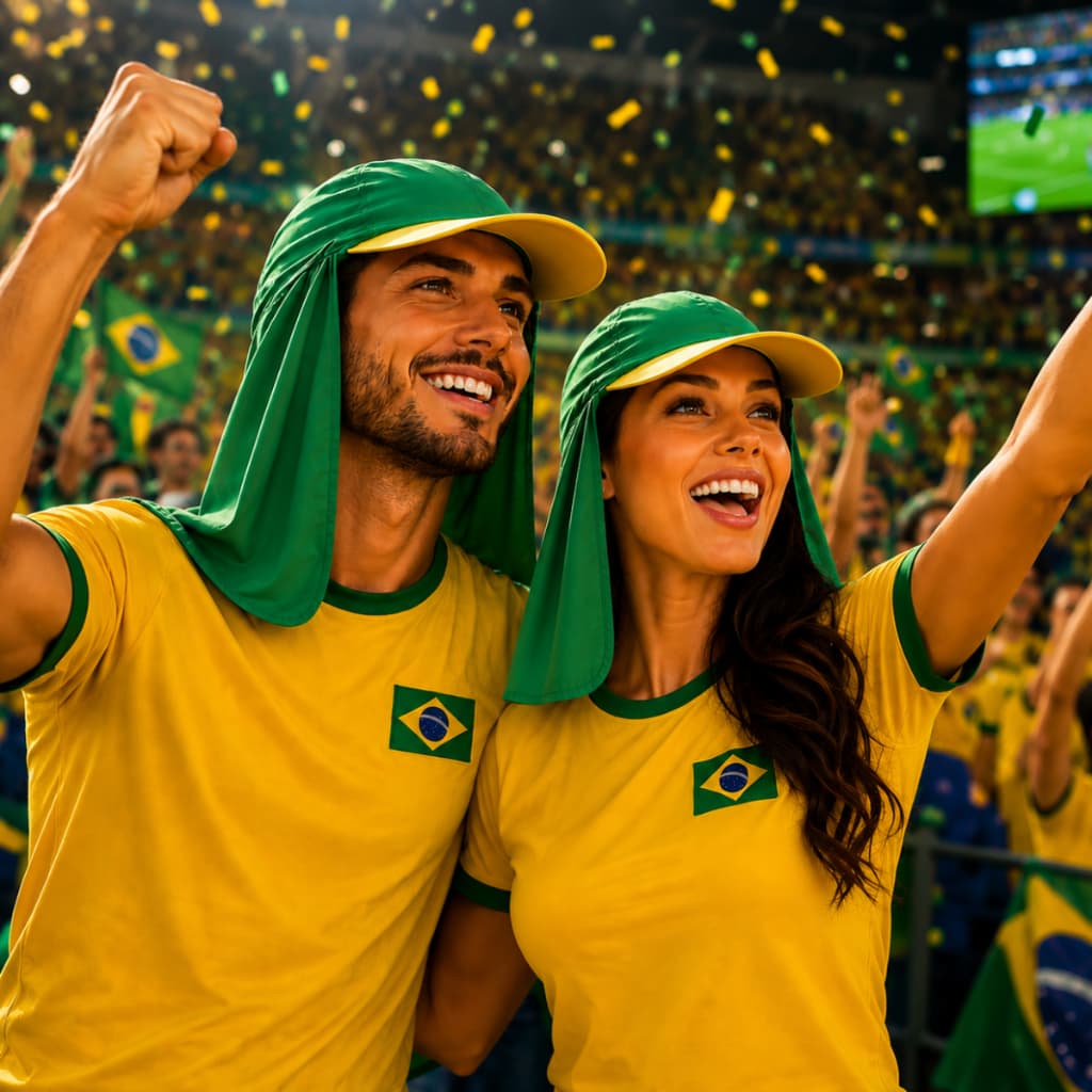 Kit 3 Boné Seleção Do Brasil Touca Árabe Copa Do Mundo 2026 Copa do brasil brasileiro chapéu futebol brasileiro