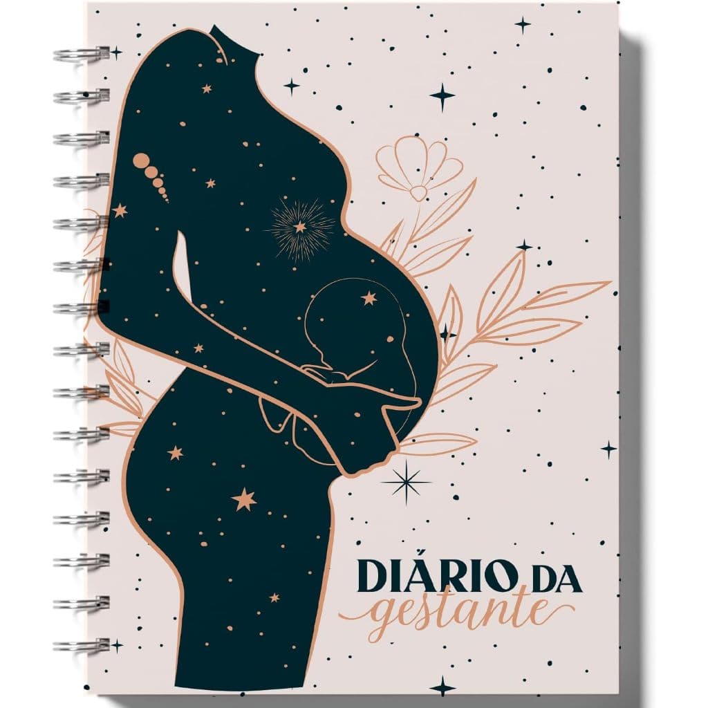 Diário da Gravidez para Gestante Semana a Semana | Memórias do Bebê | Capa Dura Completo
